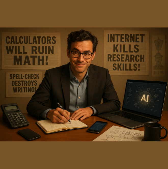 Why Using AI Is Not Cheating-Unless You're Actually Trying to Cheat (And Why Everyone's Losing Their Minds Over Nothing)