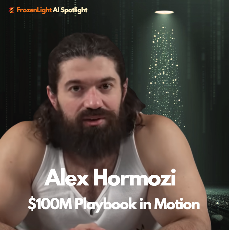 Alex Hormozi’s YouTube - The $100M Playbook in Motion